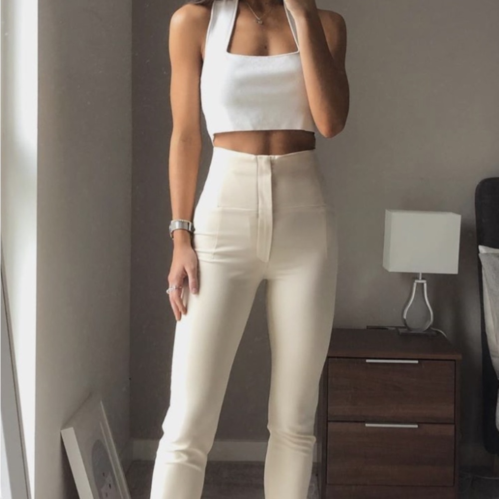Zara high waisted pants size medium